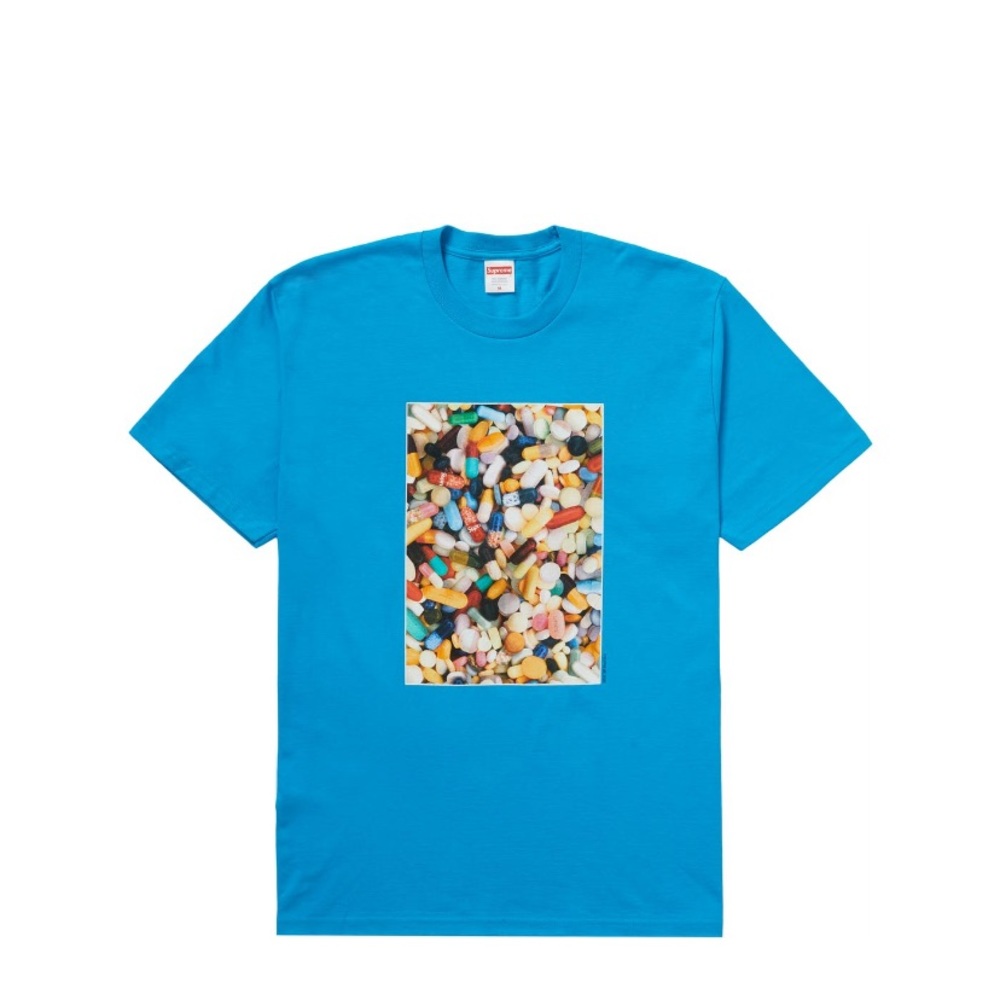 Supreme Pills Tee FW2020 Bright Blue Large